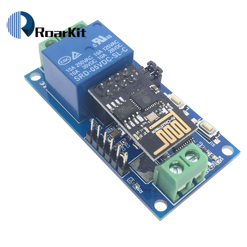 Smart Home Module Iot - 5v ESP-01 ESP8266 1チャンネルwifiリレーモジュールリモートコントロールスイッチiotスマートホーム