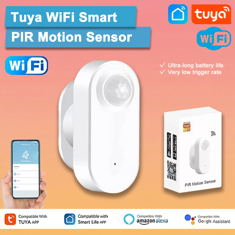 Home Assistant Tuya - Tuya WiFi ヒューマン PIR モーションセンサー モーション検知器