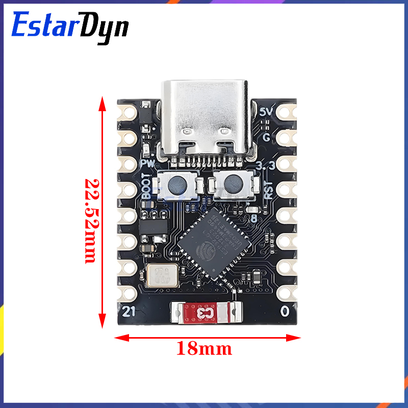 ESP32-C3/SuperMini開発ボード - WiFi - Smart Home Module Iot のレビューと価格
