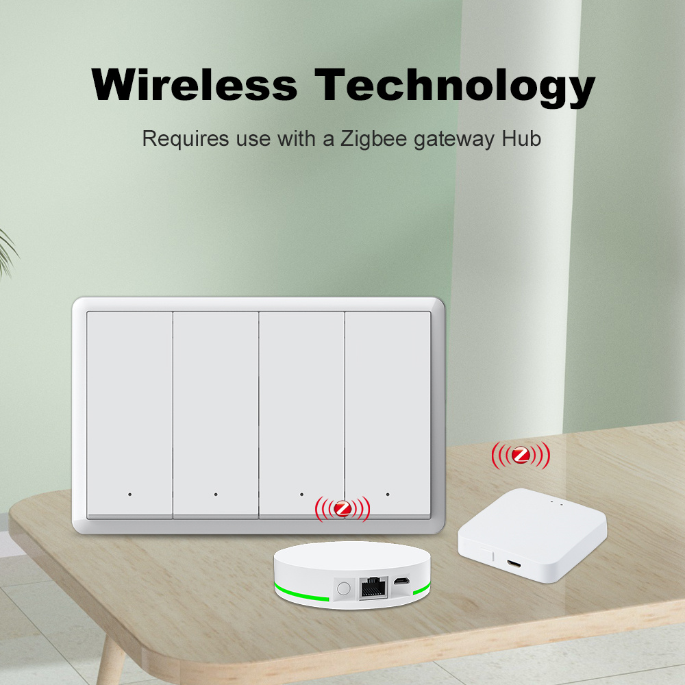 マンホットスマートzigbeeスイッチ、ニュートラル配線不要 - Tuya Smart のレビューと価格