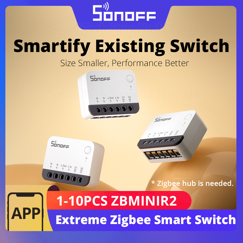 SONOFF ZBMINIR2 Zigbee スマートスイッ - Sonoff Basic のレビューと価格