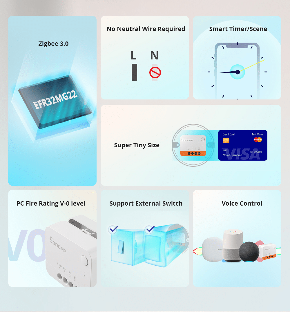 Sonoff-zigbee-インテリジェントスイッチ,zbb - Sonoff Basic のレビューと価格