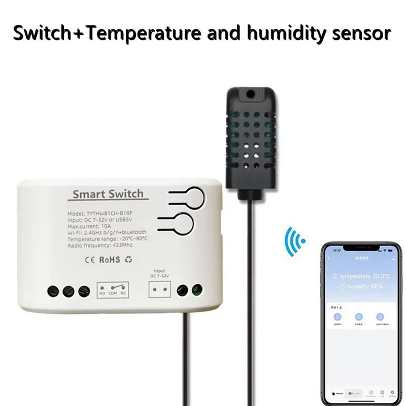 A01F-Tuya スマートライフ Wi-Fi スイッチ リ - Smart Relay Tuya のレビューと価格