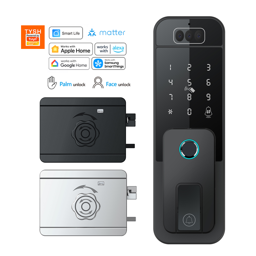 TYSH Matter Tuyaスマートリムロック、顔認証カ - Tuya Smart のレビューと価格