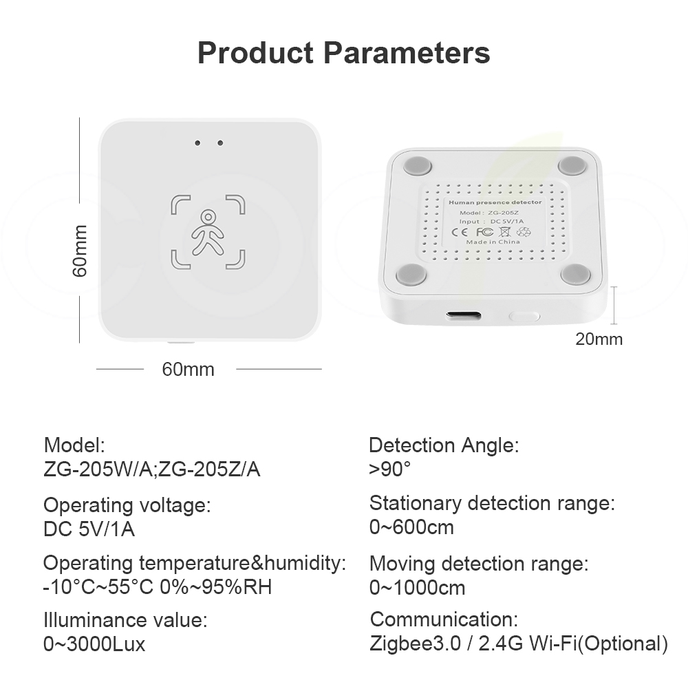 Tuya WiFi/Zigbee スマート人感センサー 24 - Home Assistant Tuya のレビューと価格