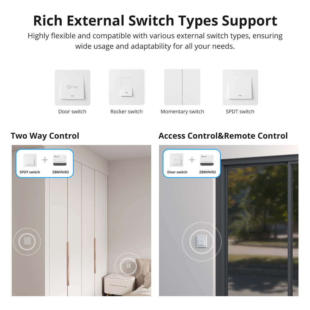 SONOFF ZBMINIR2 エクストリーム Zigbee - Sonoff Basic のレビューと価格