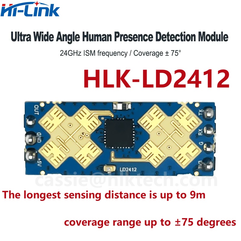 Hi-Link HLK-LD2412 24G 人感およびモー - Tasmota のレビューと価格