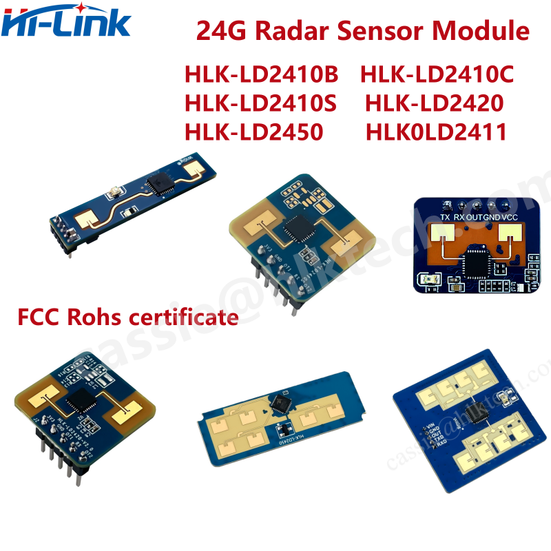 Hi-Link HLK-LD2412 24G 人感およびモー - Tasmota のレビューと価格
