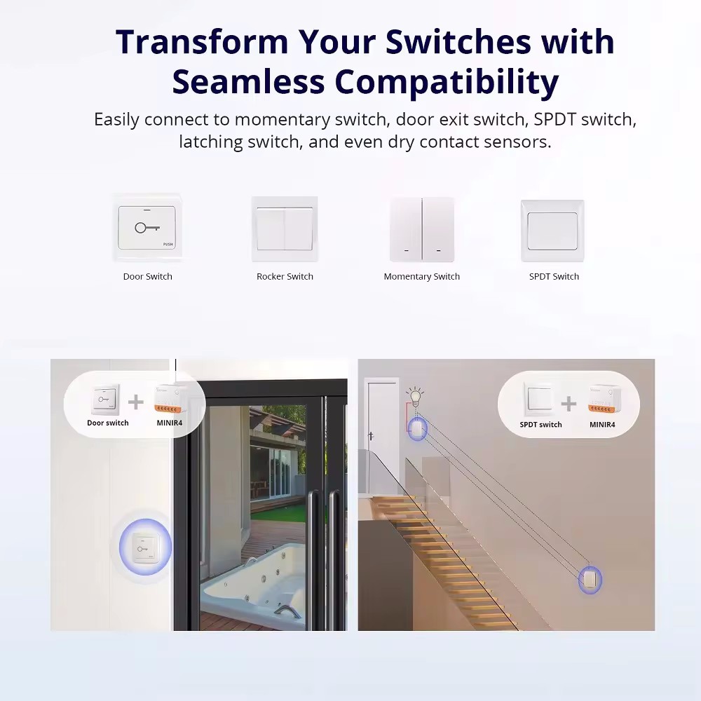 SONOFF ミニ R4 スマート Wifi スイッチモジュ - Sonoff Mini R4 のレビューと価格