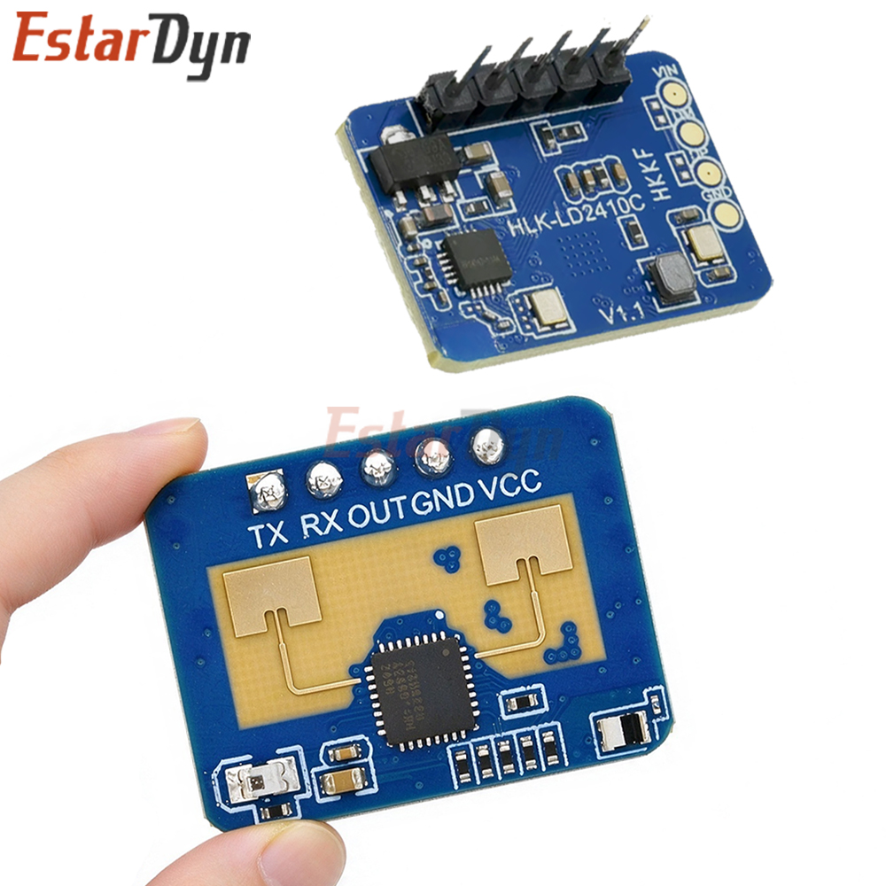 HLK-LD2410C 24GHz人体検知レーダーセンサー。 - Tasmota のレビューと価格
