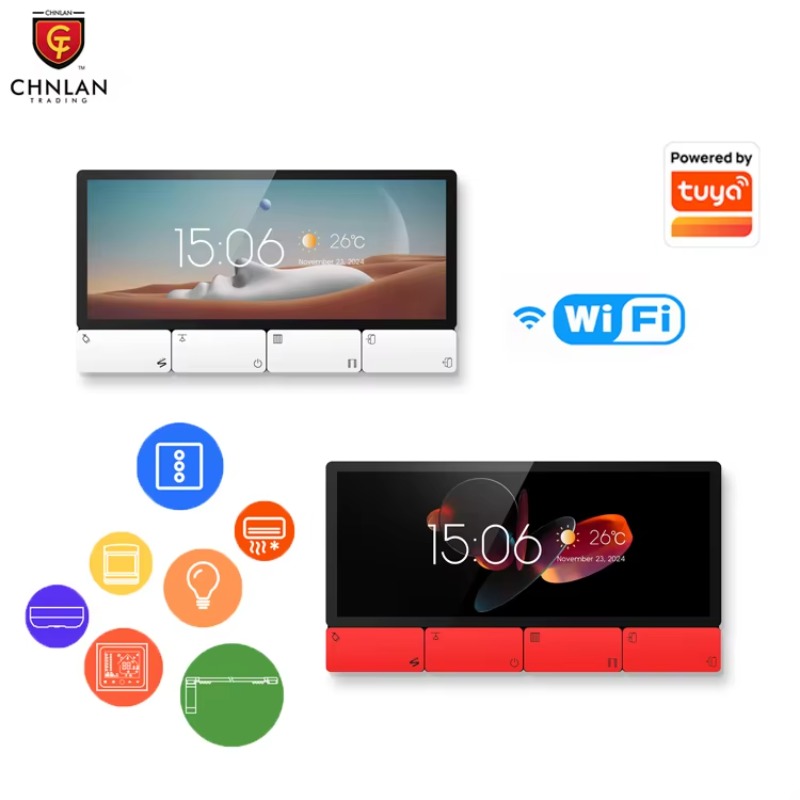 新型F5 6インチWiFi Tuya多機能スマートスクリーン - Tuya Smart のレビューと価格