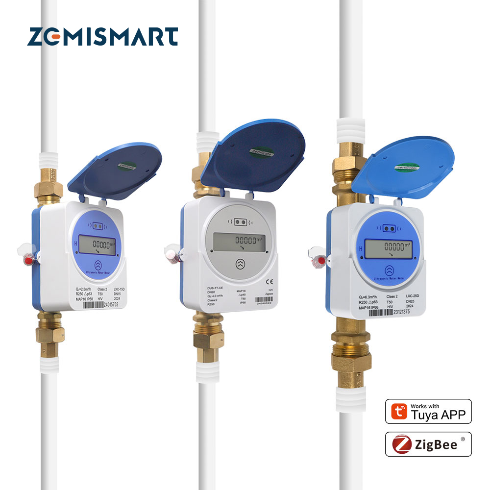 Zemismart Zigbee スマート超音波水道メーター - Home Assistant Tuya のレビューと価格
