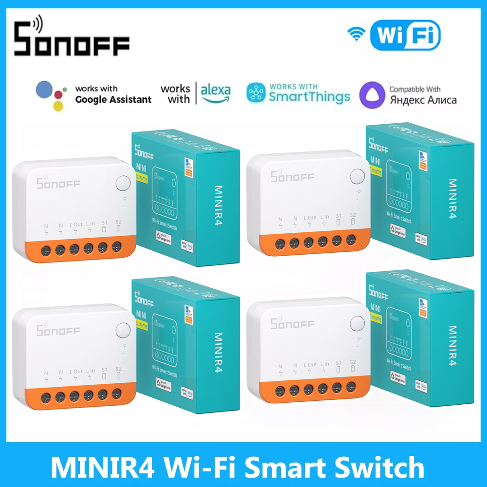 スマートWiFiスイッチ SONOFF Mini R4モジュ - Sonoff Mini R4 のレビューと価格